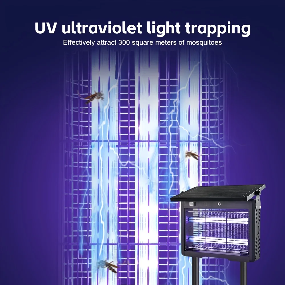 Myggkontrollampa på uteplats