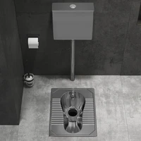 *L Toilet Household Toilet Squatting Bar Potty Chair Type Squatting Basin Deodorant Urinal 1