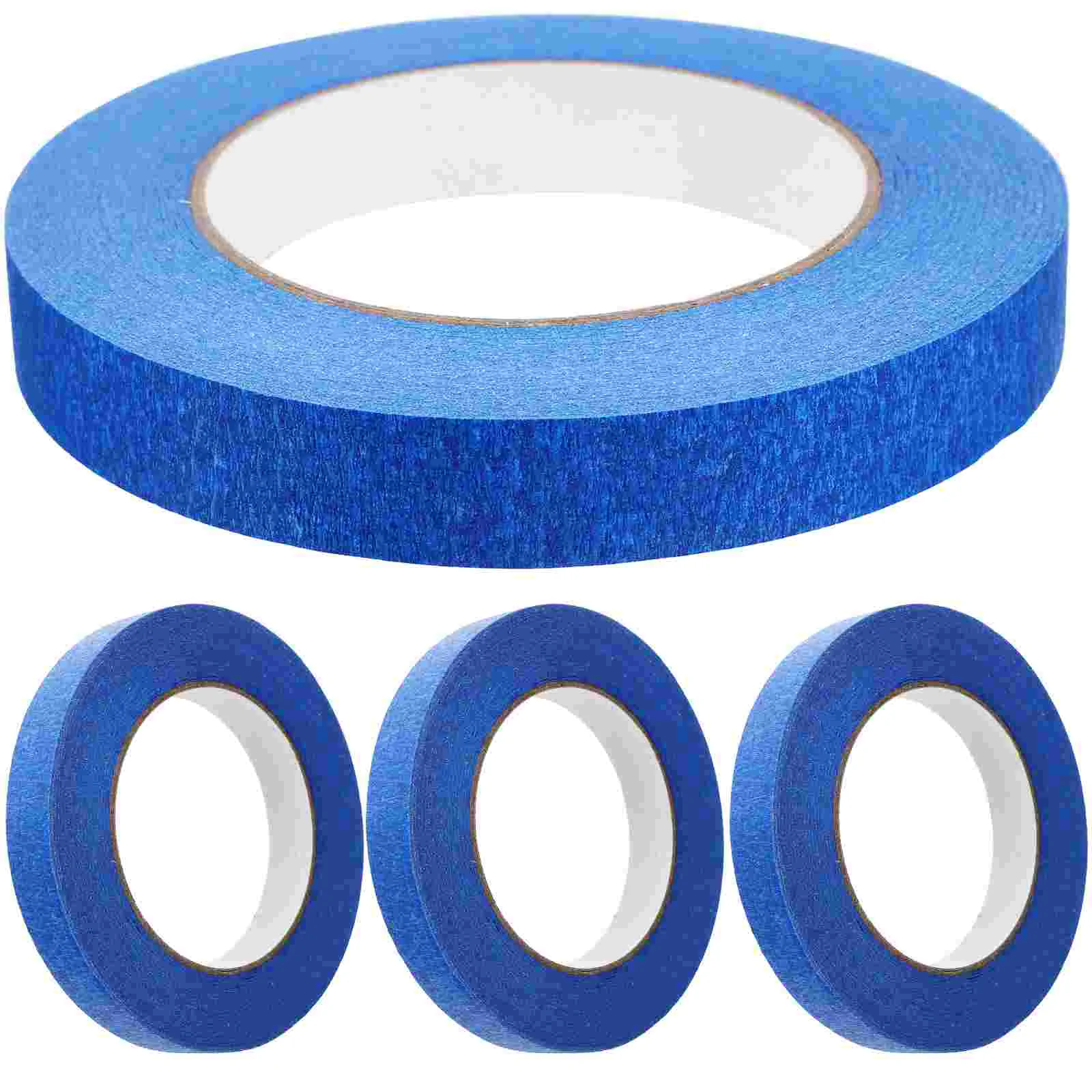 

4 Rolls DIY Crafts Tape Drafting Textured Paper Art Paint Painting Crepe for Masking