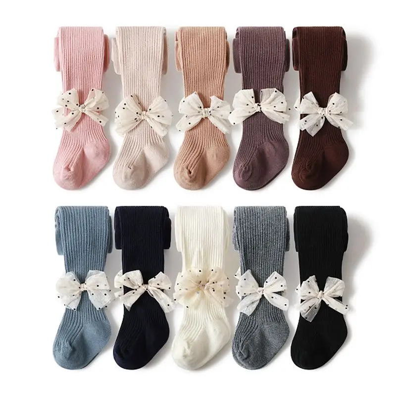 

Girls Tights Children Baby Stockings Spring Autumn Newborn Toddler Baby Tights Cotton Lovely Candy Color Children Pantyhose