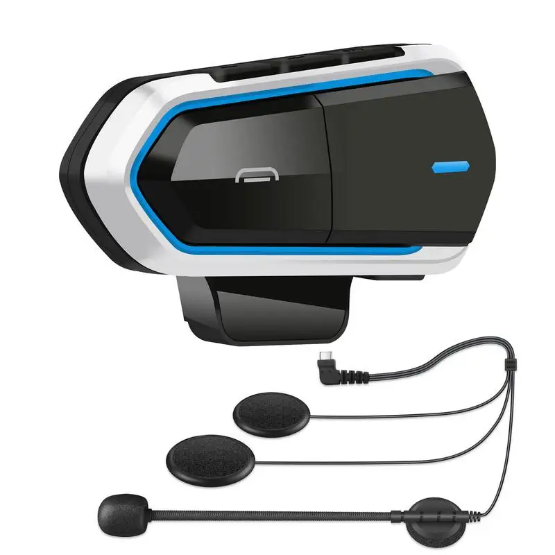 

Motorcycle Headset Motorcycle Headset With Quick Pairing Function Waterproof Off-Road Motorcycle Headphone With Large Capacity