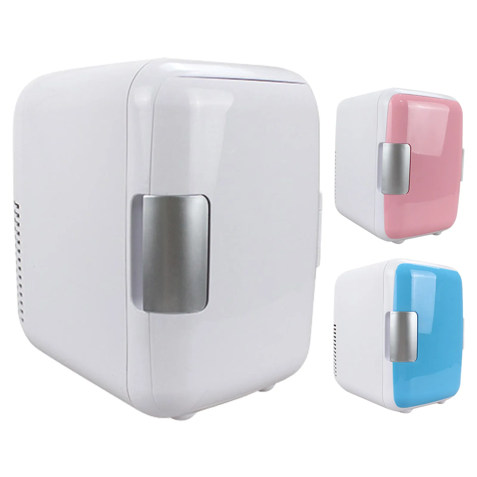 차량용 미니 휴대용 냉장고, 12V, 4L, 휴대용 냉각 보온 냉동고, 음식 음료 냉각 보관 박스, 차량용 컨테이너
