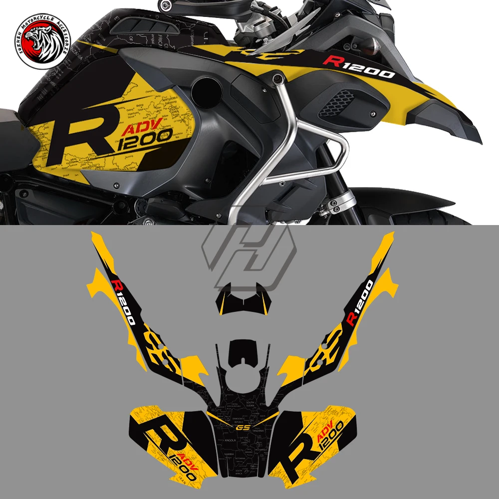 

Наклейки для мотоциклов, подходит для BMW R1200GS Adventure R1200 ADV 2014-2017