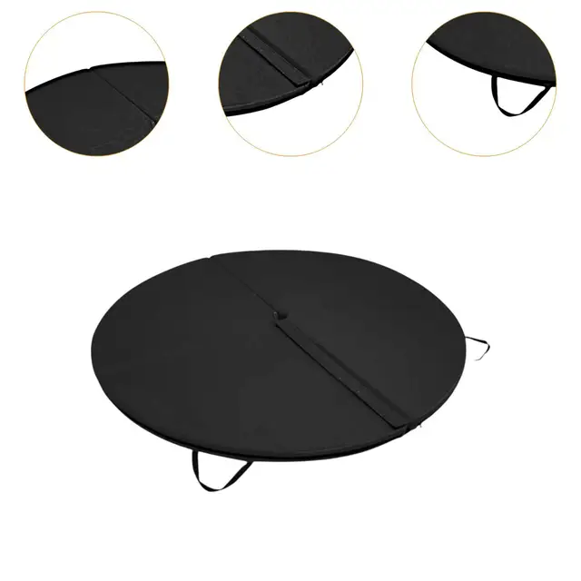 Foldable Yoga Mat Dancing Floor Cushion Sports Folding Pole Dance Mat Exercise Mat Yoga Pad for Indoor Workout Training Fitness 5