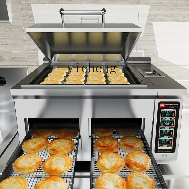 ZZ oven commercial large capacity biscuit oven stainless steel microcomputer type