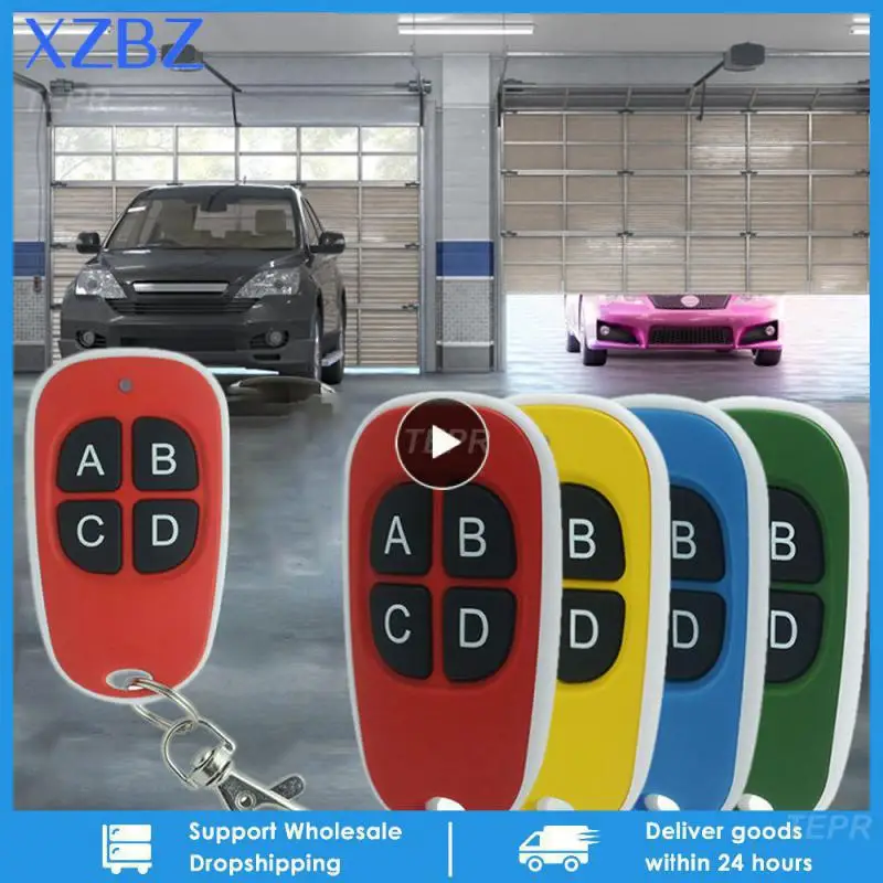 

Garage Door Remote Control 433MHz 4 Keys Copy Universal Remote Control Cloning electric gate Remote Controller Duplicator Key