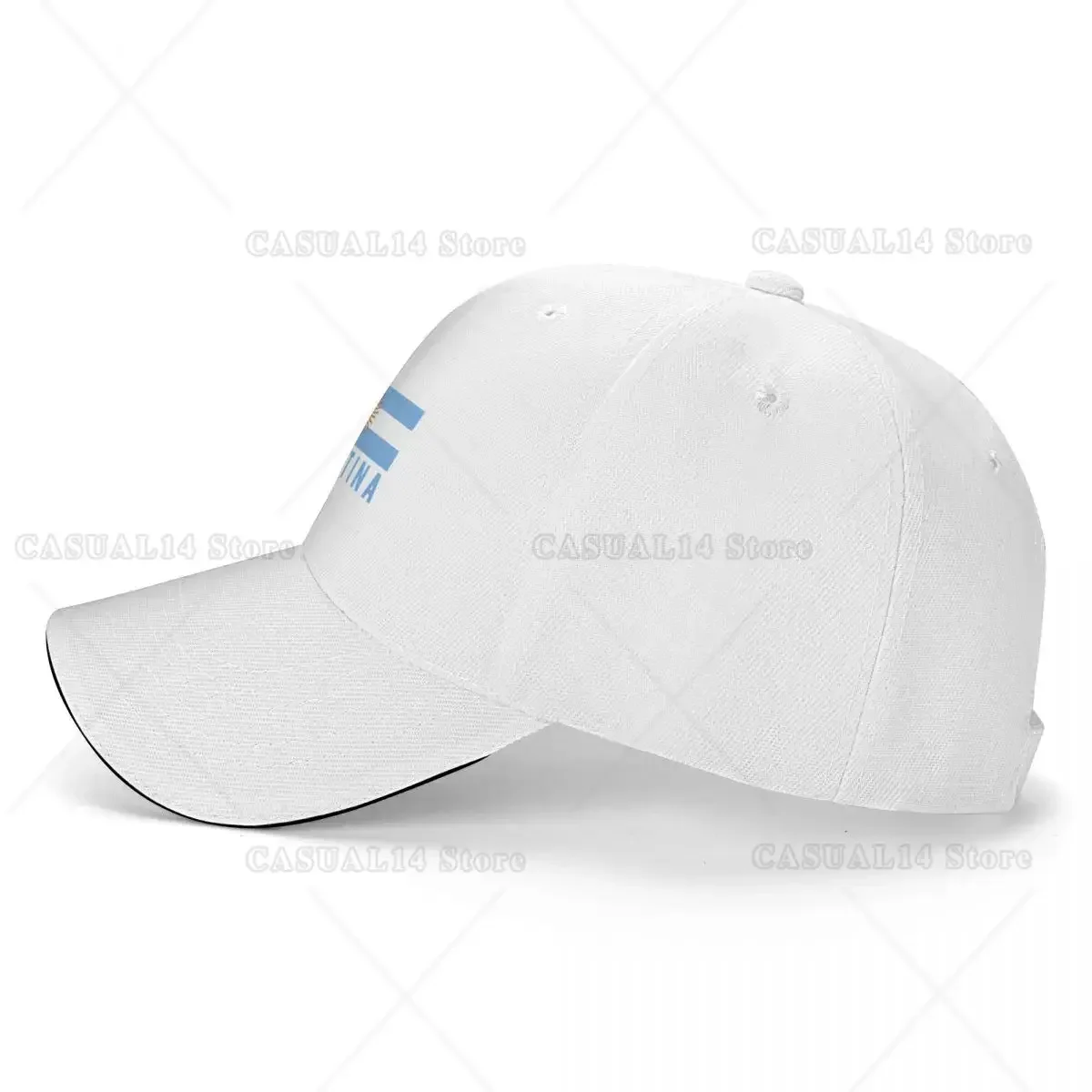 Argentina Vacation 2024 A Baseball Cap Hat for Men Women Teen National Day Travel One Size Trucker Hat 2
