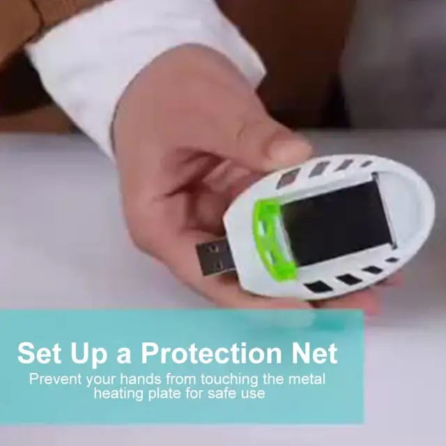 Nyári Kültéri Műanyag Rovarriasztó Elektronikus Alkatrészek Szúnyoggyilkos Otthoni Alvásvezérlés Abs Anyag Rovargyilkos Usb