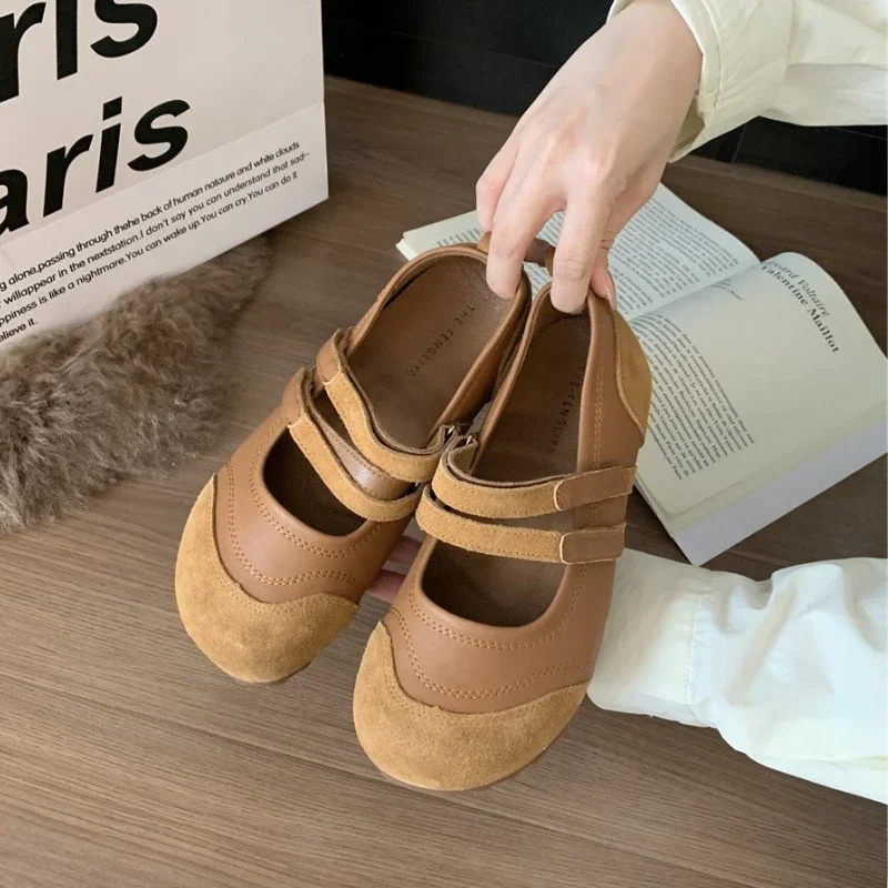 「MUVEIL×Offen」round-MARYJANE 37 MUVEILxOffen round-MARYJANE 37 23.5cm Fashion Round Toe Shallow