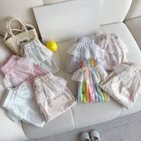Nouvelle Collection Coréenne Été 2026 – Vêtements pour Enfants et Filles de 2 à 7 Ans – Pantalon en Dentelle Tendance et Polyvalent 3