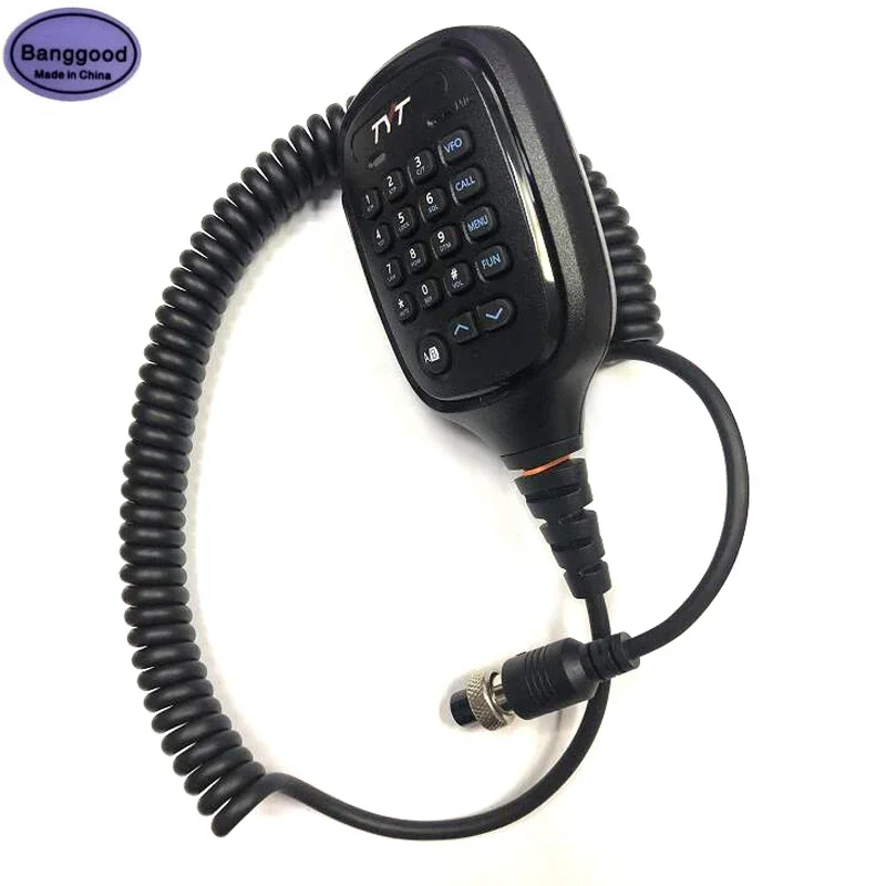 Original TYT PTT Mic Speaker Handheld Microphone for TYT G1000 TH-9800D TH9800D TH-8600 TH8600 CB Car Mobile Radio Walkie Talkie lot 10pcs 8in1 usb programming cable 8 in 1 for baofeng uv5r motorola icom kenwood yaesu handheld mobile radio walkie talkie