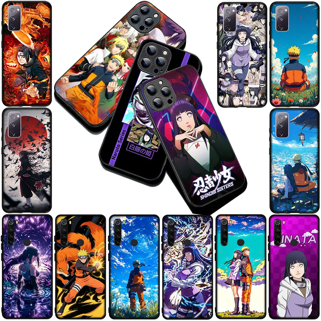 Hinata & Itachi Naruto-Themed Premium Phone Cover | Soft Protective Case