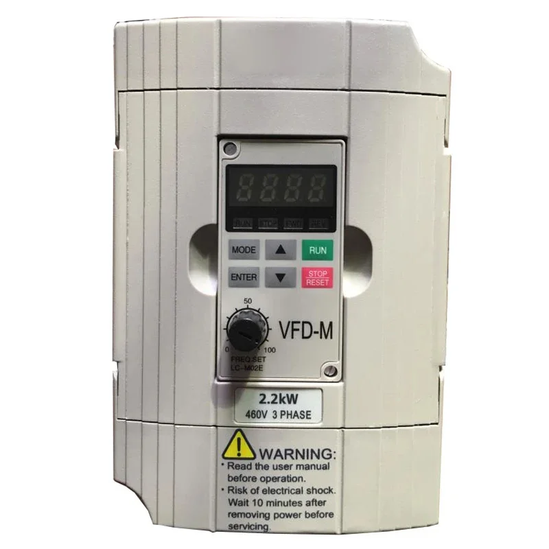 

New Original 380V 2.2Kw 3HP 5A 400HZ VFD022M43B