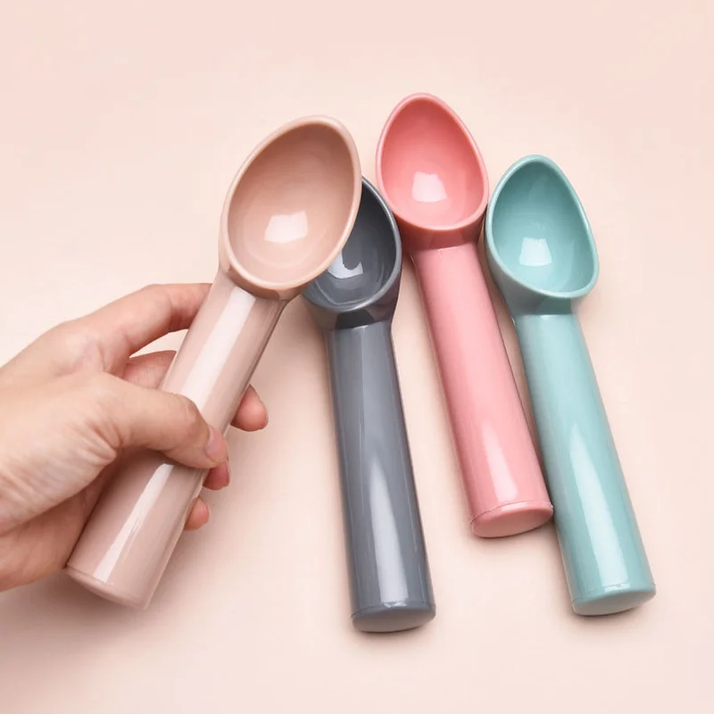 Ice Cream Scoops Stacks Thickened PP Ice Cream Digger Non-Stick Fruit Ball Maker Watermelon Tools Kitchen Gadgets ice cream scoop