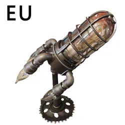 Lampe de fusée à vapeur Punk avec ampoules, lampe de Table rétro Style Steampunk, cadeaux pour enfants 