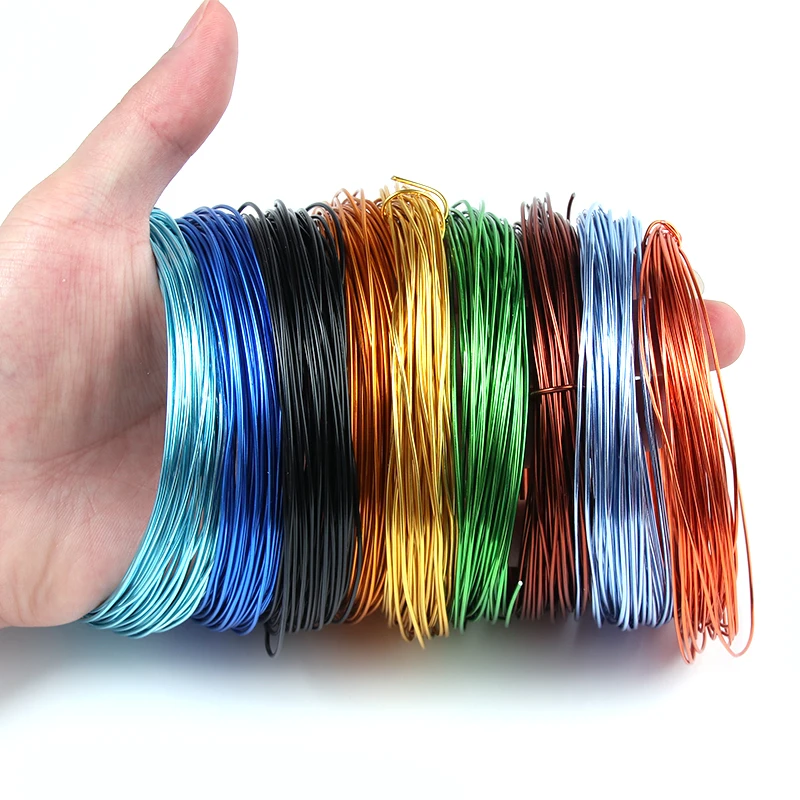 Vibrant Multicolor Aluminum Craft Wire for Jewelry Making & Accessories