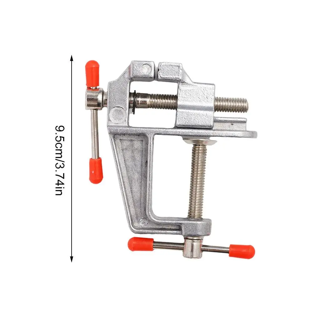 Mini Bench Vise Muliti-Funcational Aluminum Miniature On Pliers Jewelers Small Clamp Tool Hobby Flat Vice Table S8I3