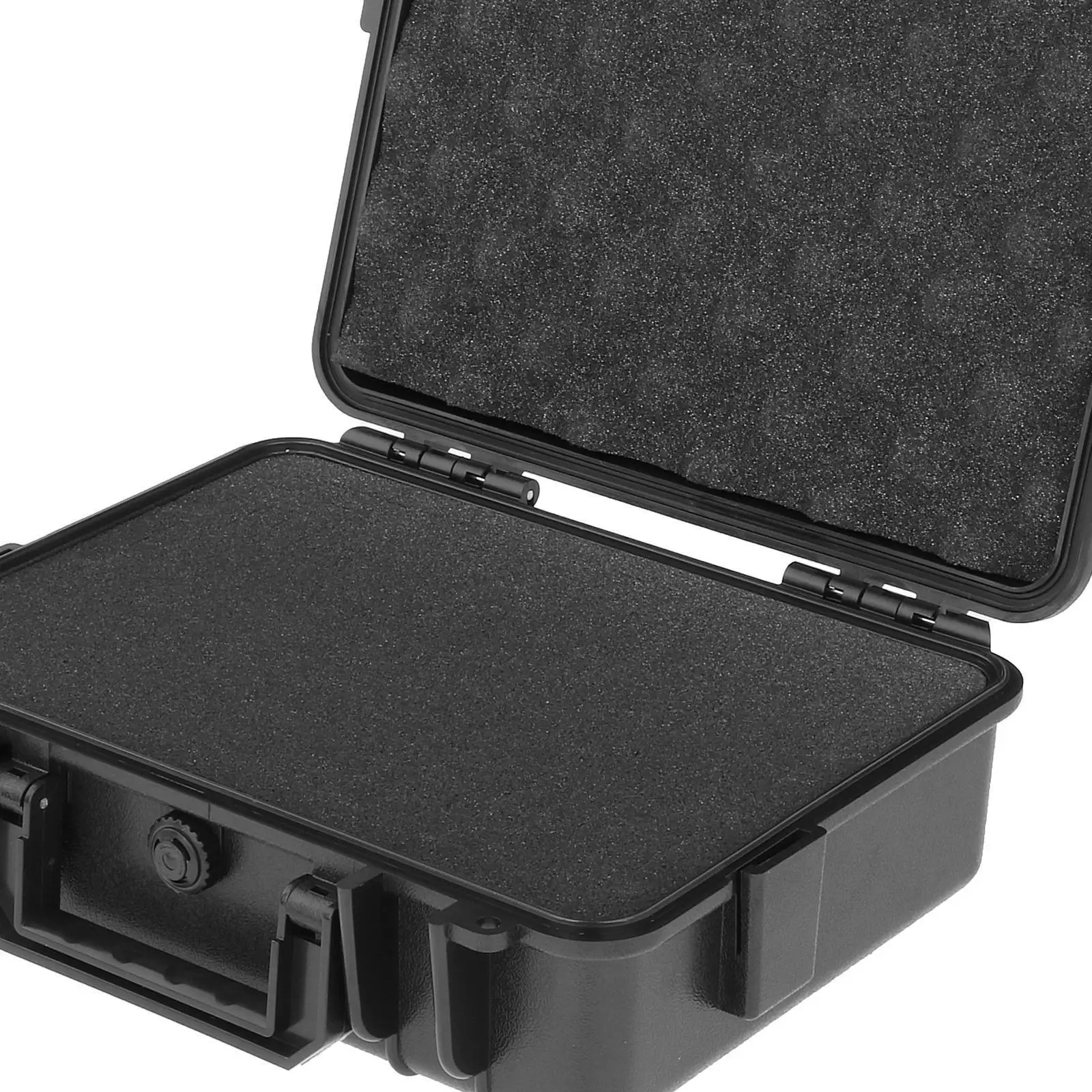 

Tool Case Equipment with Sponge Portable Suitcase Safety for Instrument Gear 30cmx24cmx8.5cm