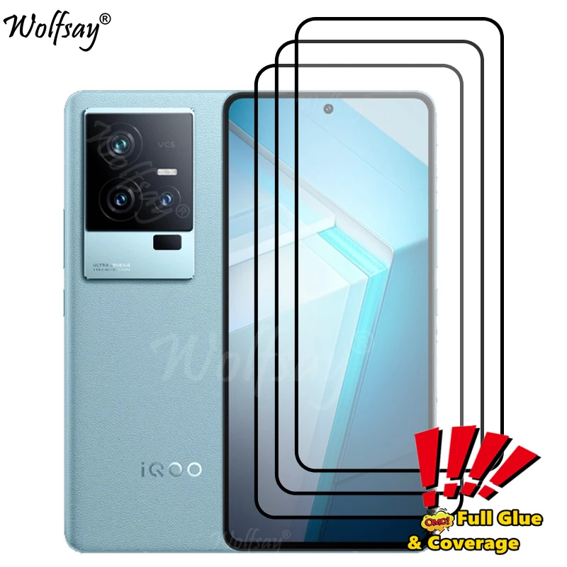 Full Cover Full Glue Screen Protector Per Vivo Iqoo 11S Vetro Temperato Per Vivo Iqoo 11S Glass Per Vivo Iqoo 11S Glass 6.78 Pollici