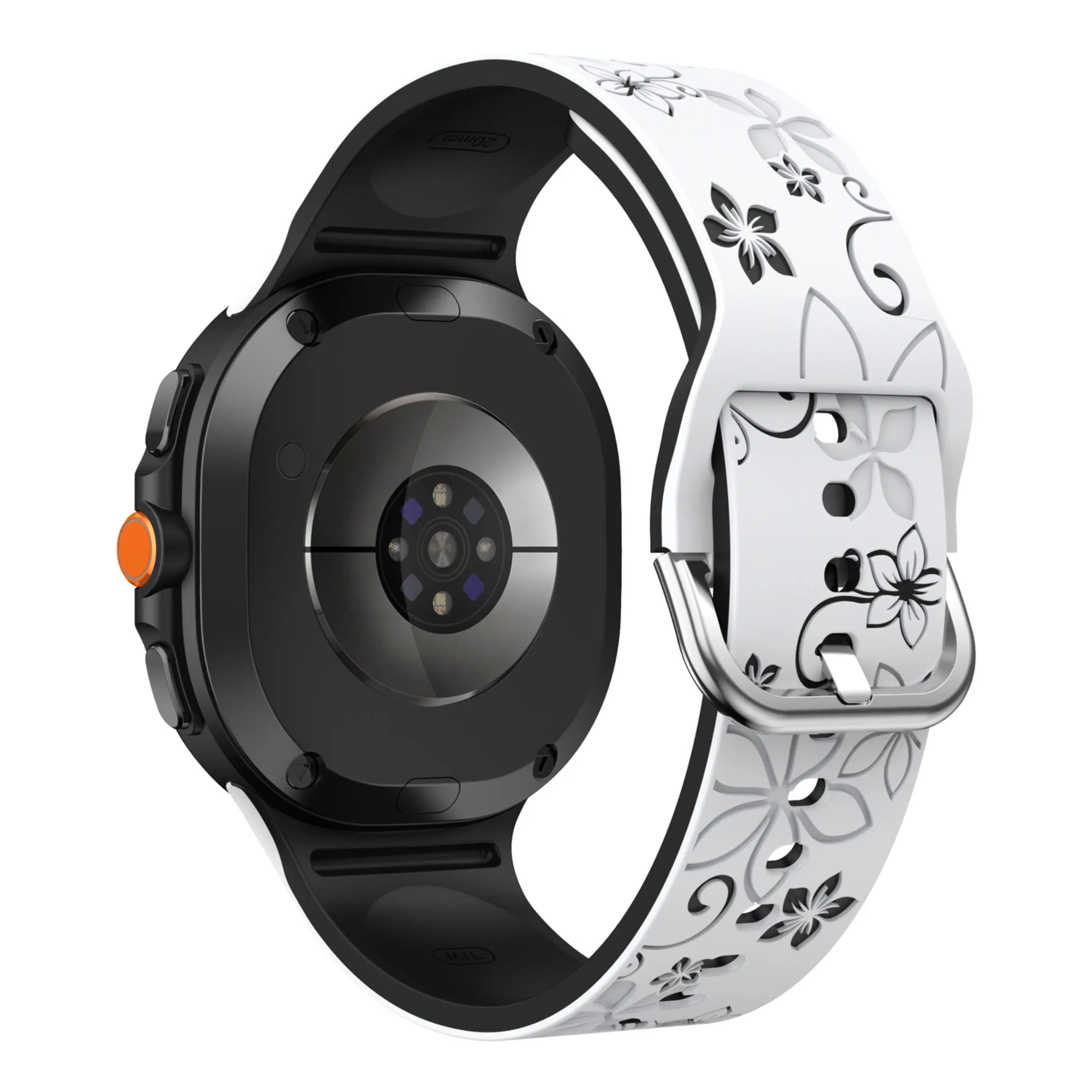 Engraved Silicone Band for Galaxy Watch - No Gaps Strap