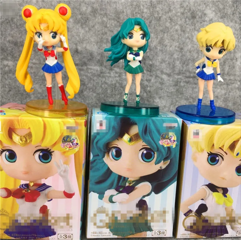 Originale Sailor Moon Mystery Box Candy Toys Kawaii Blind Boxes Cute Anime Figure Model Figurine Dolls Gift