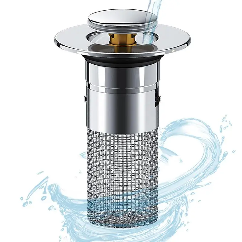 

Bathtub Drain Strainer Stainless Steel Strainer For Tub Drain Garbage Disposal Parts For Fast Draining For Bathroom Kitchen