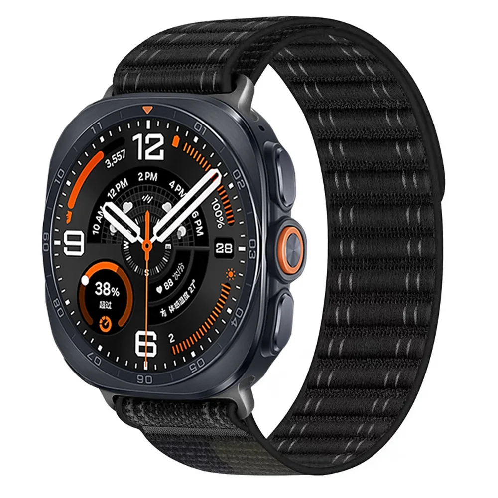Wave Nylon Sport Strap – Replaceable Bracelet Accessory for Samsung Galaxy Watch Ultra