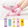 5 Pairs Baby Children's Socks Cartoon Spring Autumn Animal Kids Sock Girls Cute Boy Toddler Socks 1-12 Years 3