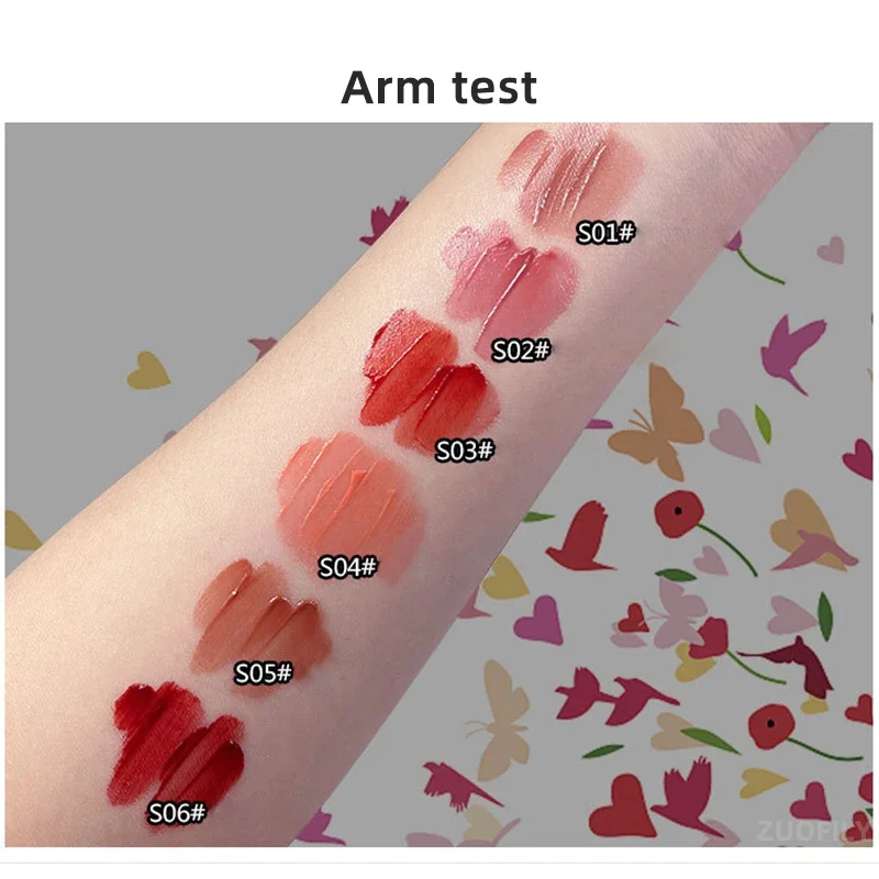 6 Colors Mirror Lip Gloss Moisturizing Nude Lipgloss