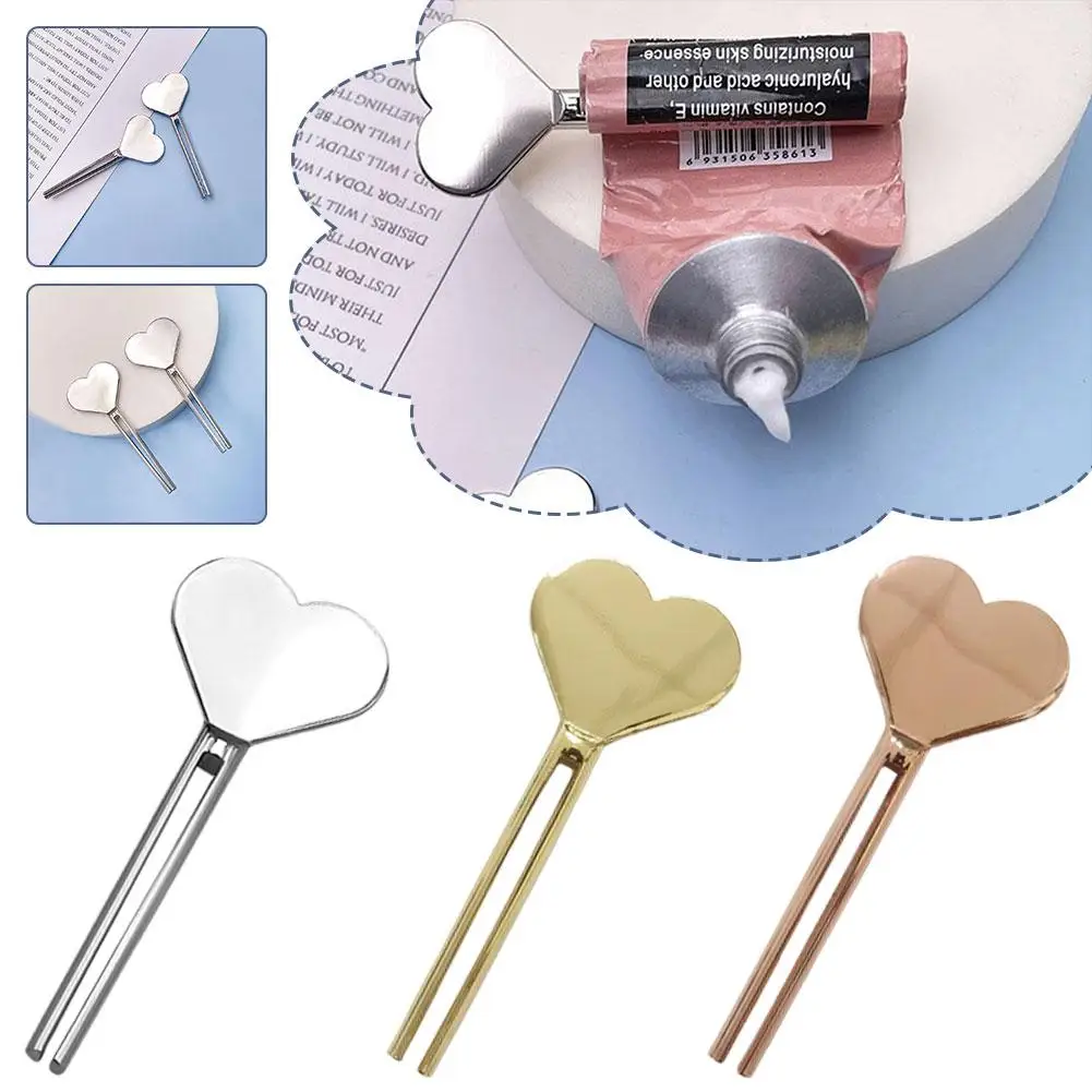 

Metal Manual Toothpaste Squeezer Stainless Steel Tube Tube Cream Hand Roller Tube Hand Cream Roller Squeezer R4s1