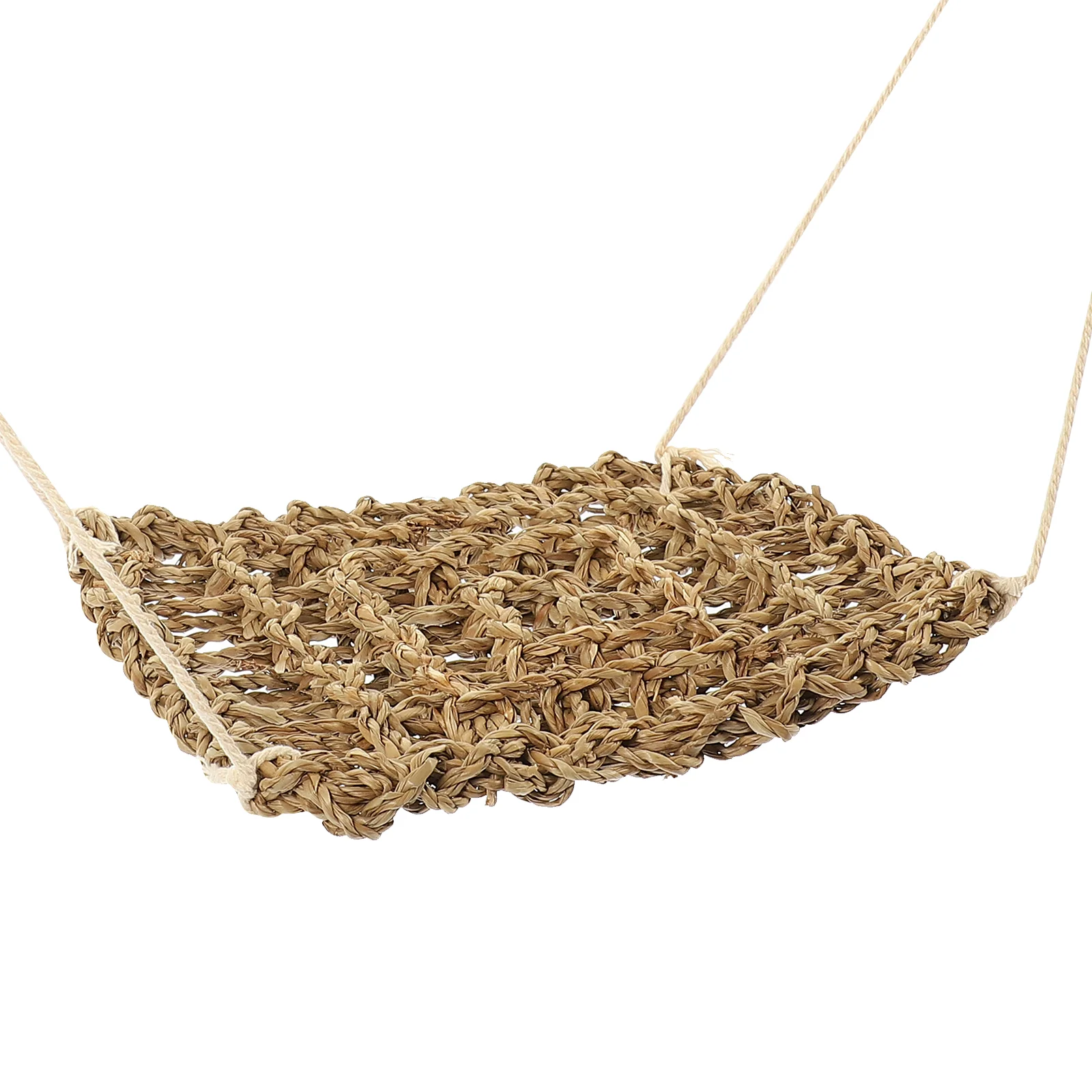 18x18 Natural Fiber Hammock Toy For Reptile Pet Hanging Bed Lizard Swing Gecko Terrarium Small Animals Supplies Creative Reptile