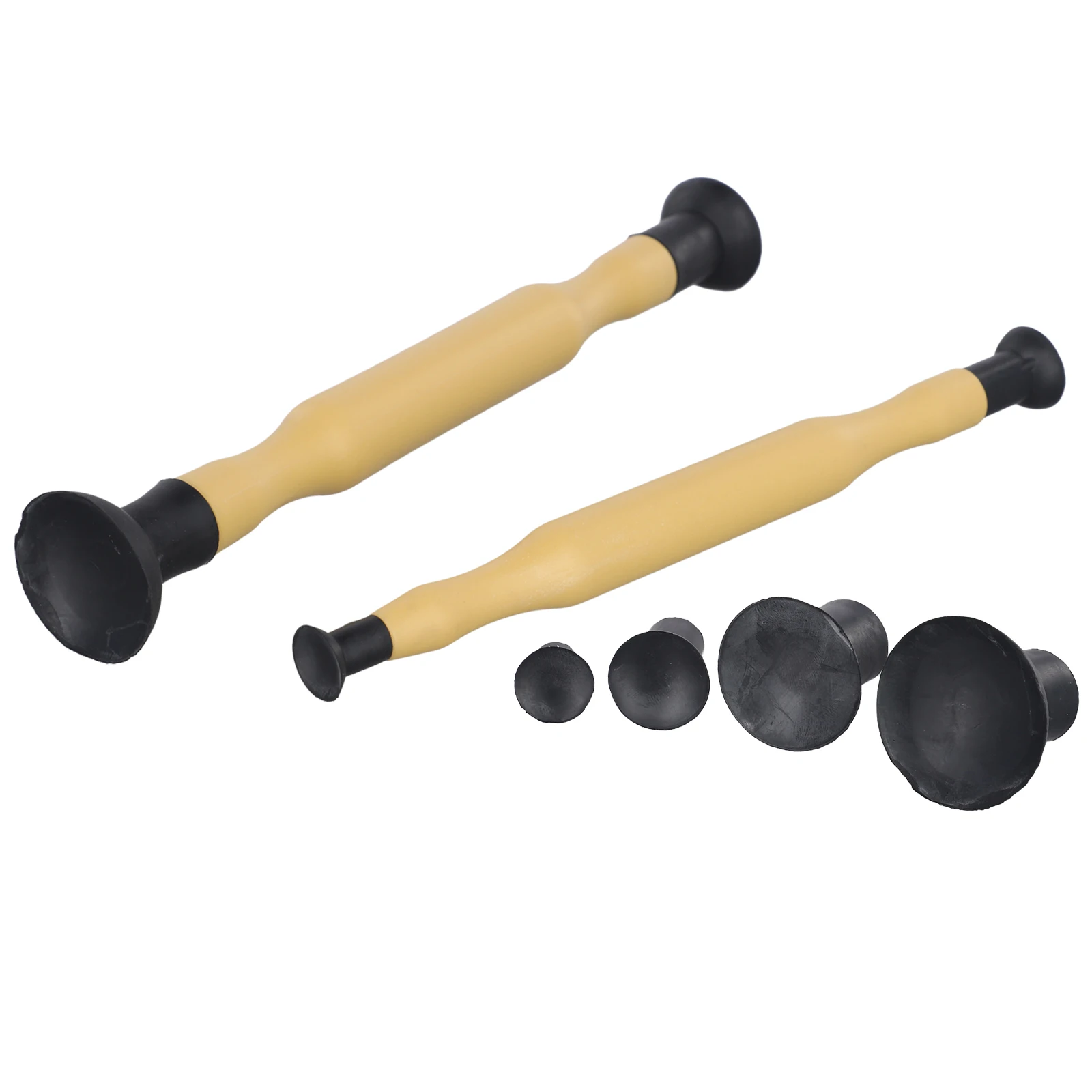 Valve Lapping Tool Set for Engine Valve Grinding with Suction Cups 2 Pieces for Easy Hand Lapping of Automotive Valves