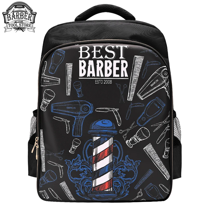 Salon Barber Bag Professional Traveling Hairdressing Bags Hairdressing Large Capacity Backpack Barbershop Styling Tools Supplies lint fluff wool fabric clothes granule remover household electric hair ball trimmer professional cleaning dust off supplies