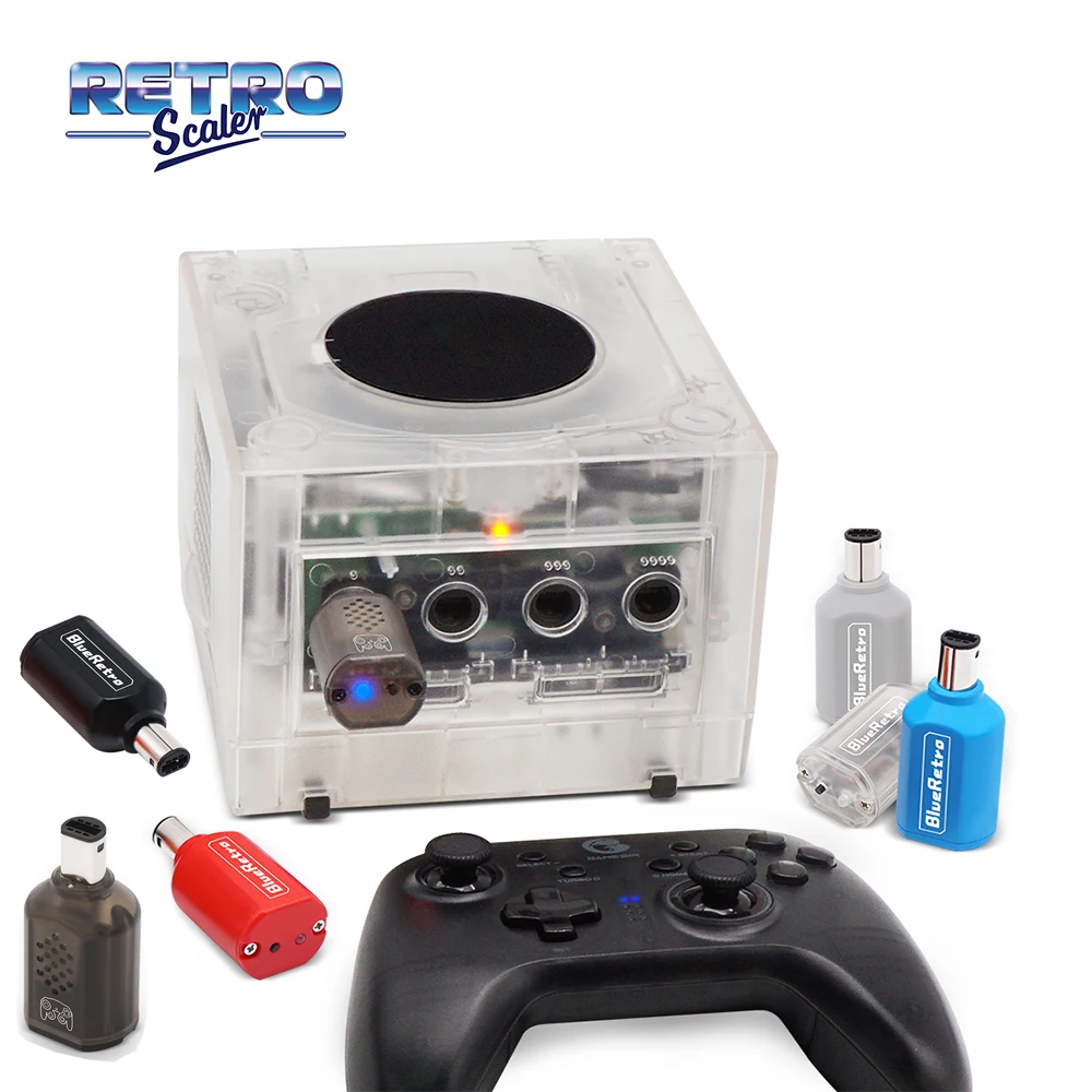 Blueretro motor wireless controllers adapter for nintendo gamecube