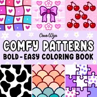 Comfy Patterns: Coloring Book for Relaxation Featuring Lovely Cozy Pattern and Mandala Paperback 1