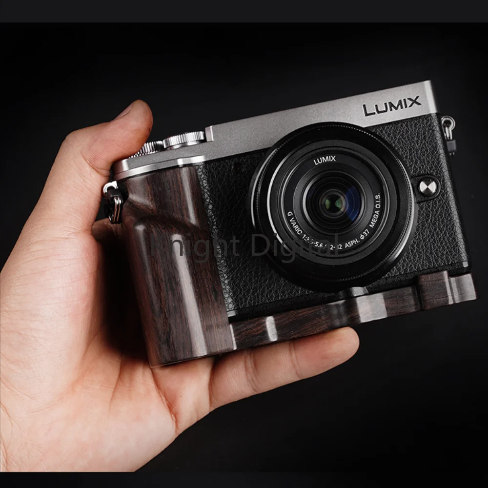 

Деревянная ручка L-образная пластина для цифровой камеры Panasonic LUMIX GX9 сверхлегкие твердые аксессуары кронштейн базовое студийное оборудование