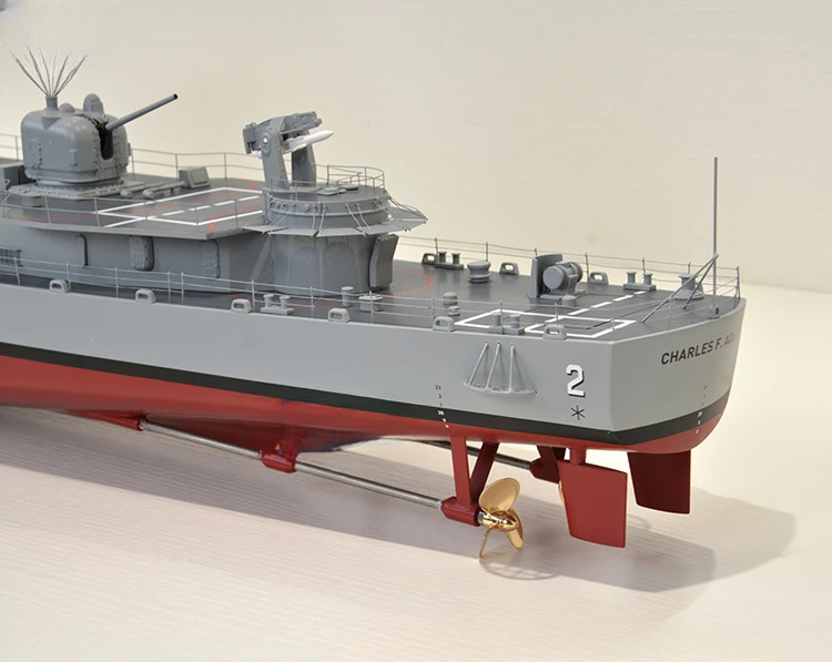 模型製作用品 Radio Control model Destroyer RC Speed Destroyer Battle Ship Boat - 2.4G Dual Motors