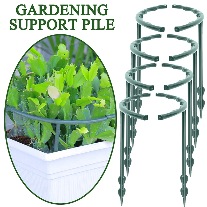 PlasticPlantSupportPileFrameVineClimbingBracketFixedHolder