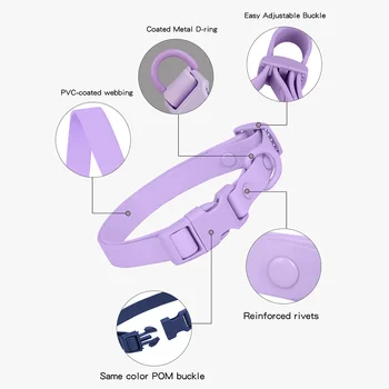 Waterproof Macaron Dog Collar 5