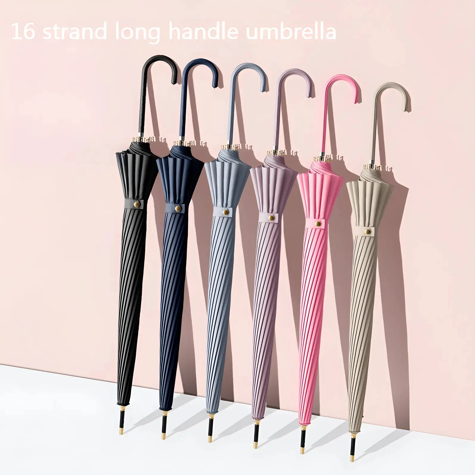 내구성 좋은 16K 암막 자동 우산, 자외선 차단 기능이 있는 우양산 - Best Shop