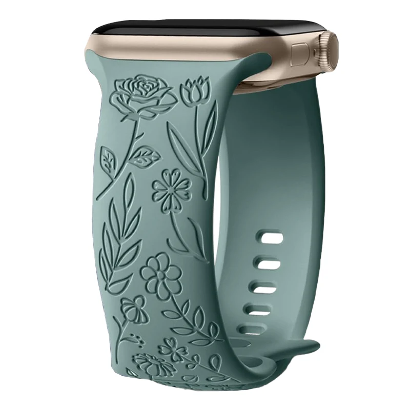 Engraved Silicone Strap