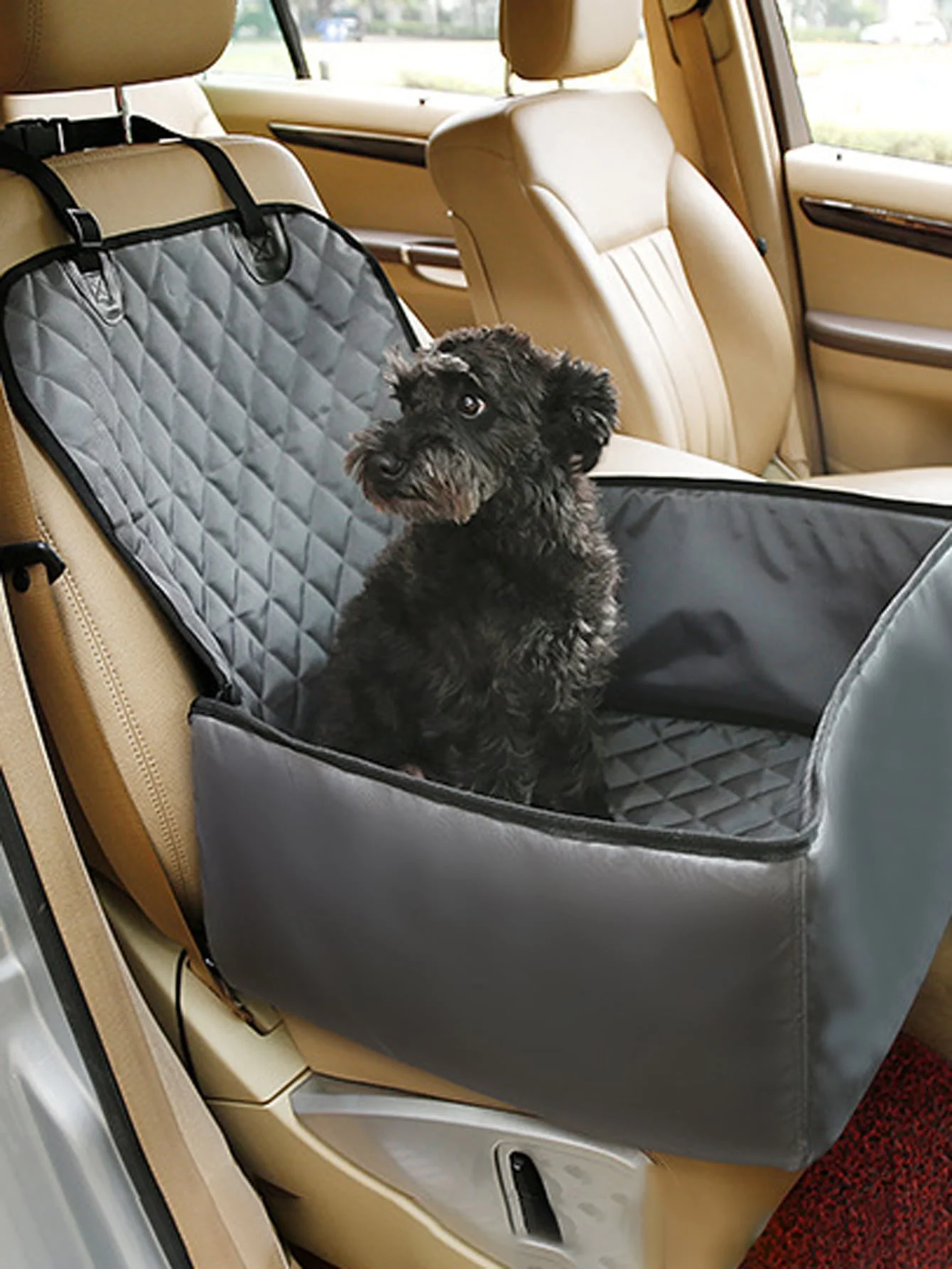 1pc-Multi functional pet car seat cover, suitable for dogs and cats, scratch resistant and dirt resistant, perfect for travel