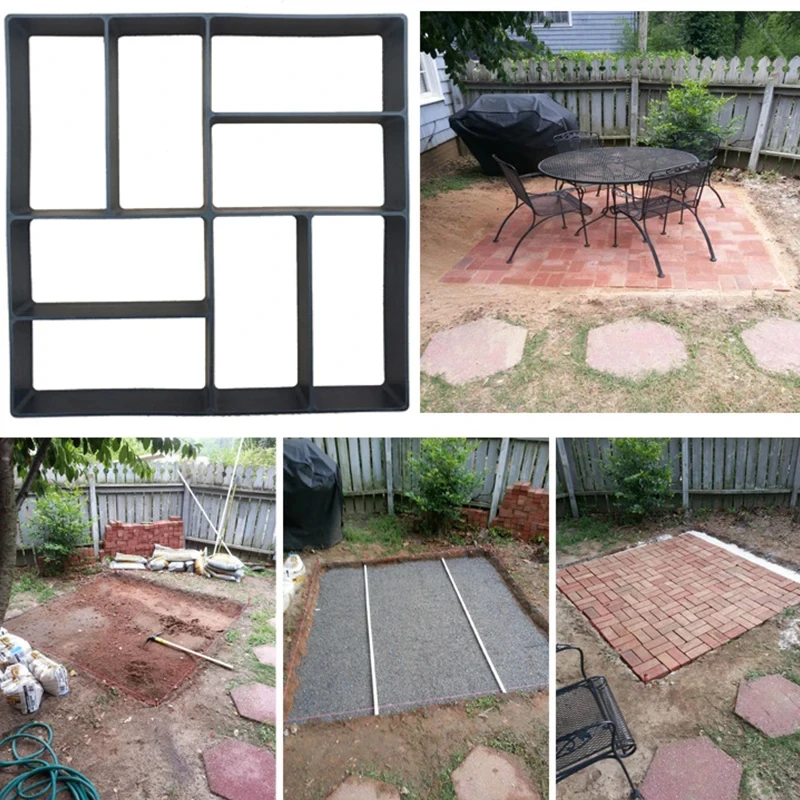 Concrete Molds Garden Buildings Paving Gardening