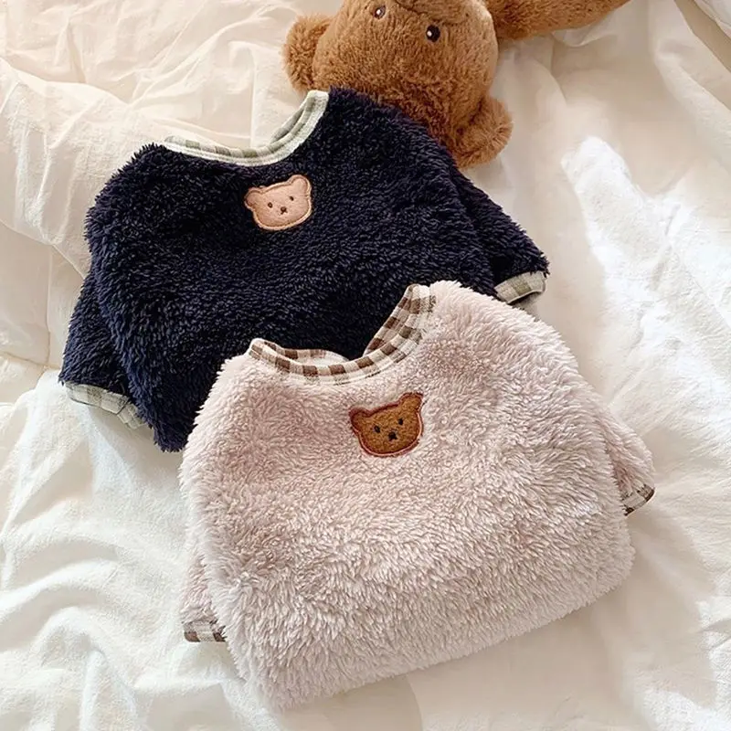 Fleece Dog Sweater Pet Autumn and Winter Clothes Bichon Schnauzer pet clothes