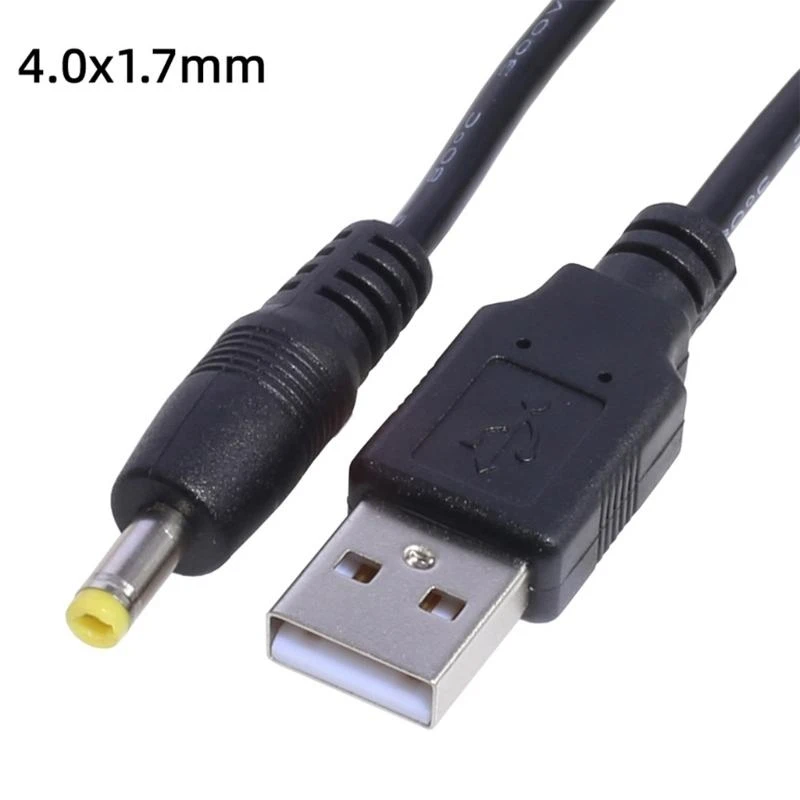 Universal USB to DC Power Extension Cable Connector - Versatile Multi-Size Plug Adaptors