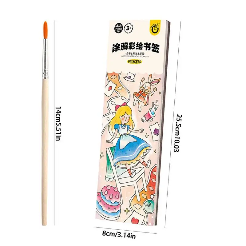 Watercolor Book For Kids Instructional Travel Pocket Watercolor Set Water  Coloring Book Set DIY Painting Tools Improve Your - AliExpress