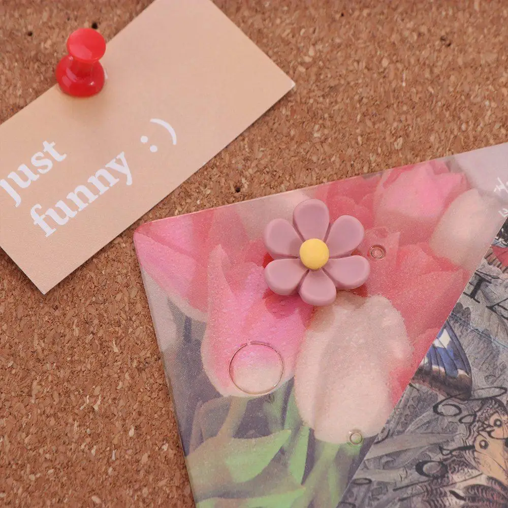 20/30/50Pcs 크리 에이 티브 6 꽃잎 꽃 푸시핀 사진 벽 장식 DIY 컬러 푸시 핀 수지 귀여운 보드 푸시 핀 코르크 보드
