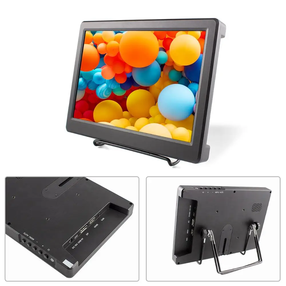 10.1 인치 2K IPS HD 휴대용 모니터, 2560x1600 HDMI 호환 Type-C 게임용 PC, 라즈베리 파이 노트북 스위치 XBOX PS4 PS5