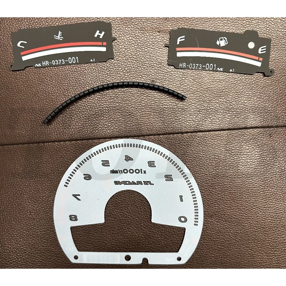 혼다 8세대 시빅 FA1 FA5 개조 대시보드 맞춤 디자인용 Js 레이싱 계기판 종이