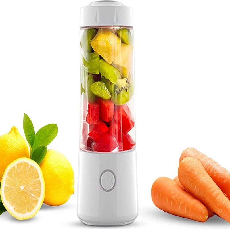  Portable Blender for Shakes and smoothies with Scale, 4000mAh  Personal Electric Blender 15.2 oz,150w 6-Blades Blender Bottles, USB  Rechargeable Mini Fruit Juicer for Travel, Office, Outdoors: Home & Kitchen